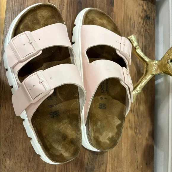 papillio platform chunky powder pink Women's Sandals Birkenstocks - Picture 6 of 7